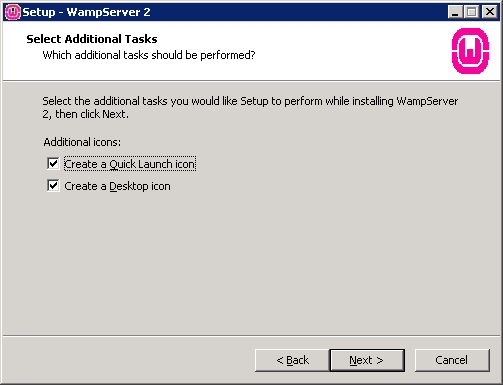 WampServer Installation Step 4